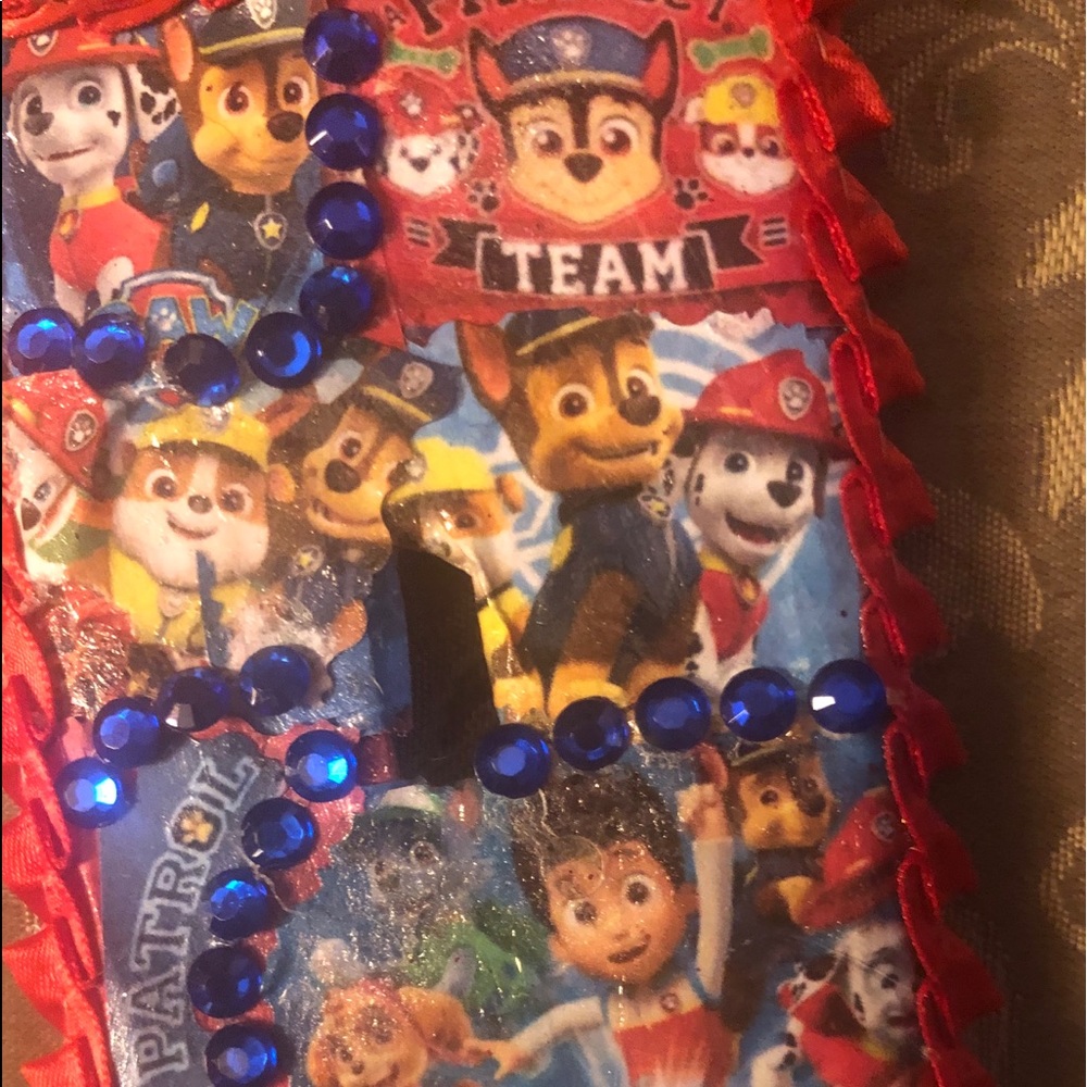 Paw patrol switch plate cover